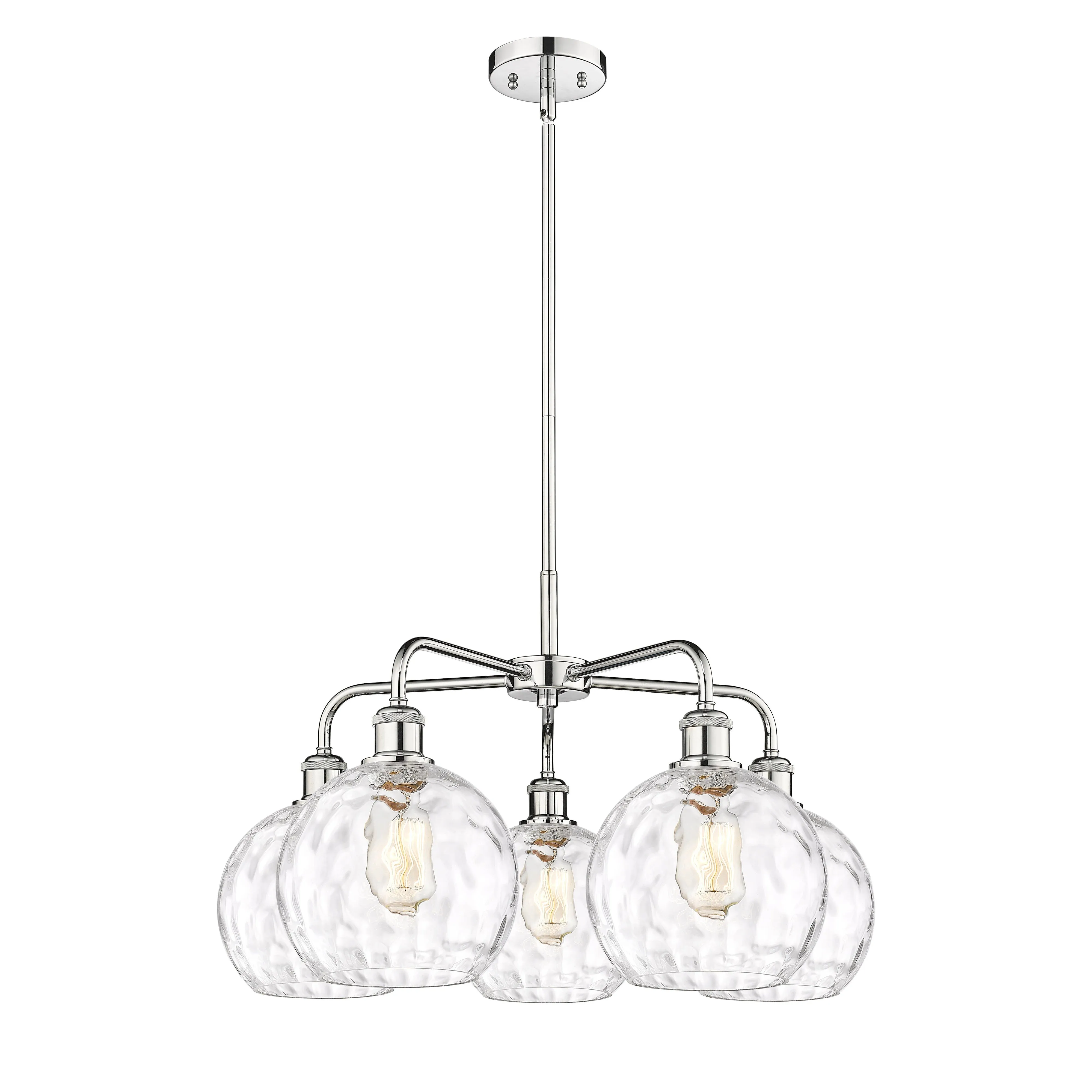 Innovations Downtown Urban 516-5CR-PC-G1215-8 Chandelier Light - Polished Chrome Chandeliers Lighting flash deal