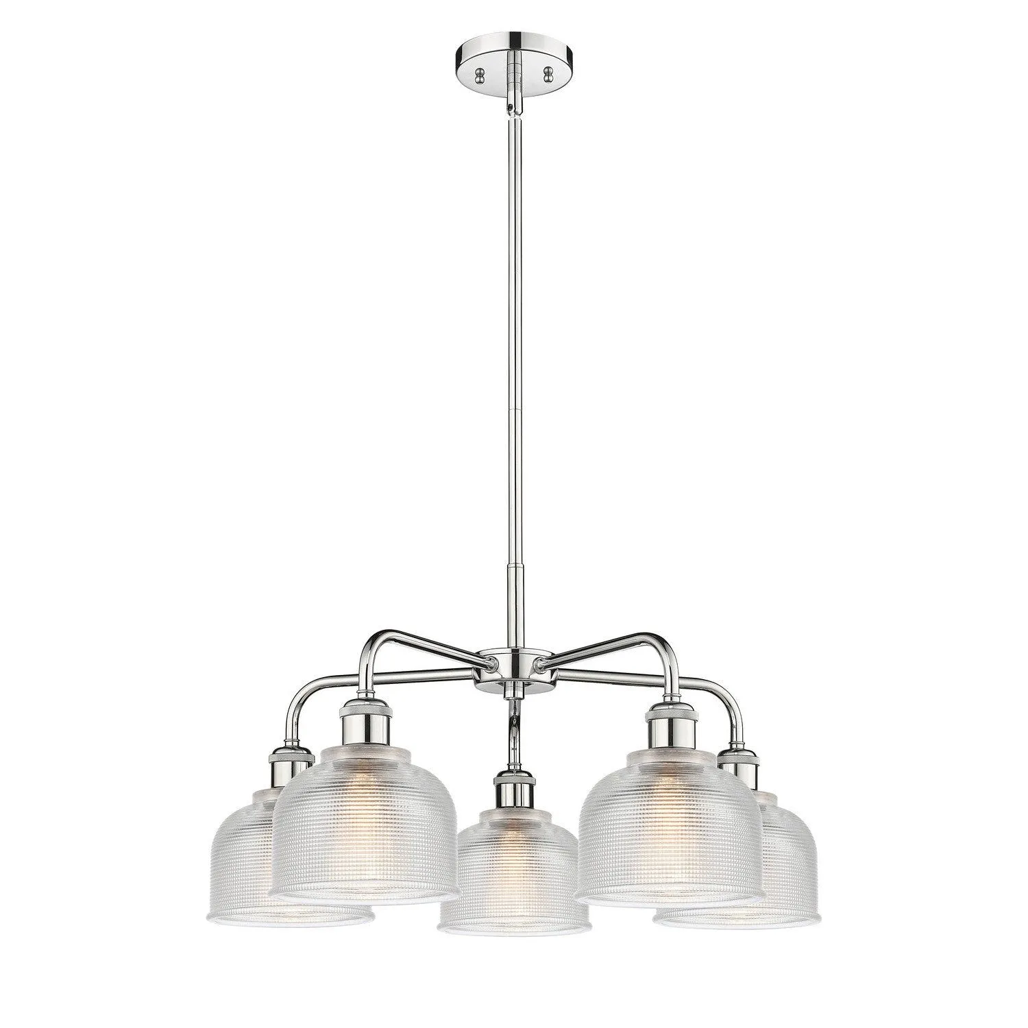 Innovations Downtown Urban 516-5CR-PC-G412 Chandelier Light - Polished Chrome Chandeliers Lighting flash deal