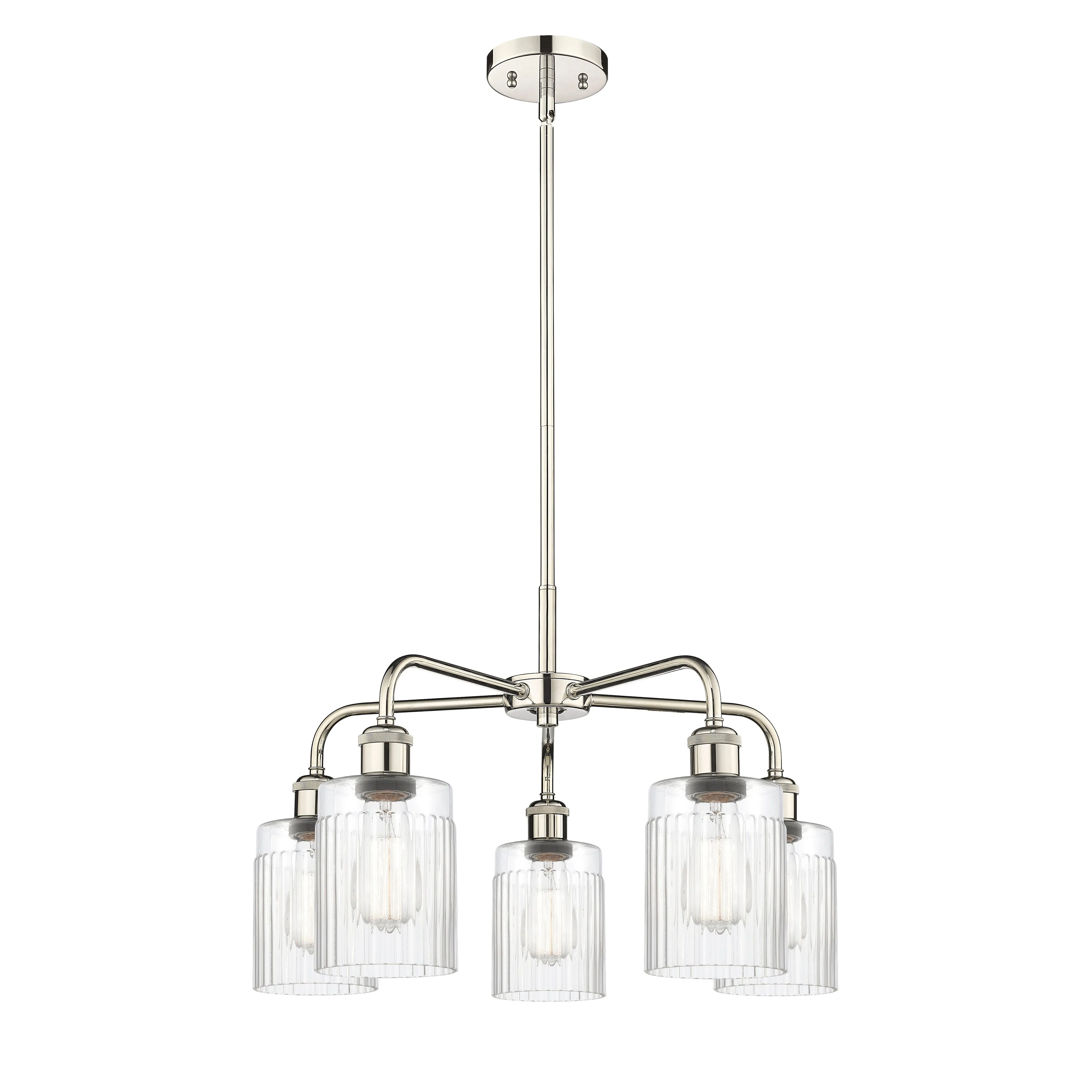 Innovations Downtown Urban 516-5CR-PN-G342 Chandelier Light - Polished Nickel Chandeliers Lighting flash deal