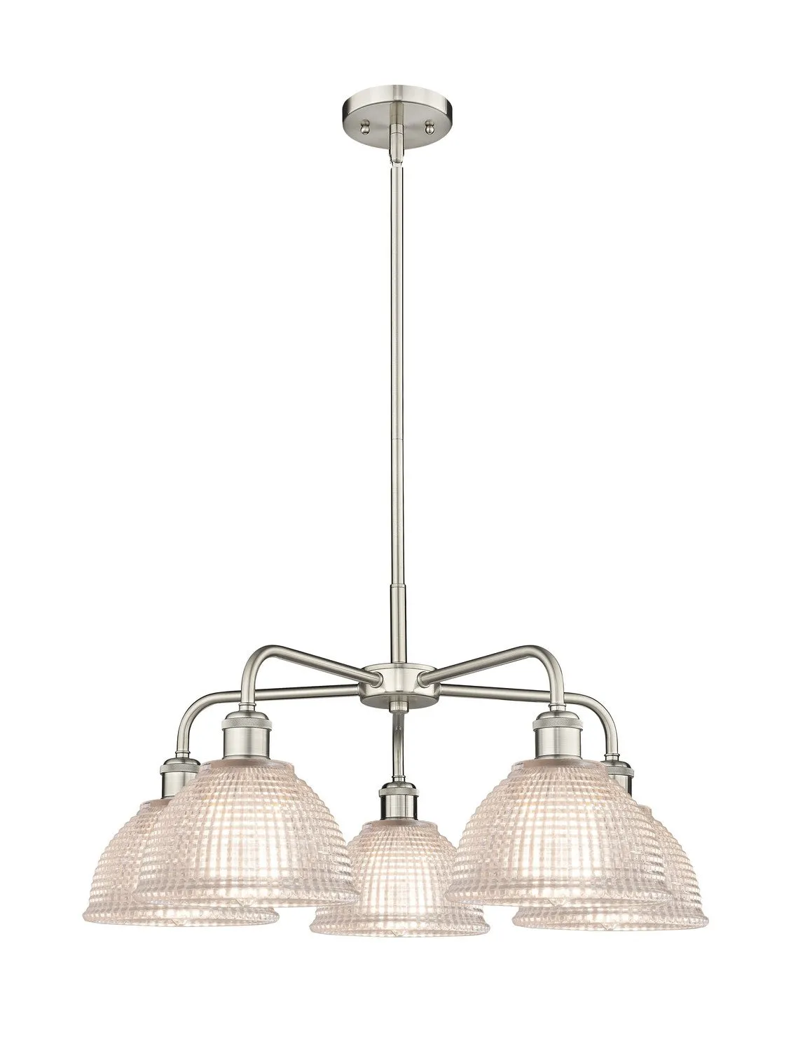 Innovations Downtown Urban 516-5CR-SN-G422 Chandelier Light - Satin Nickel Chic Chandeliers on discount