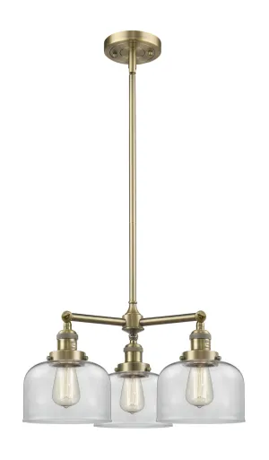 Innovations Franklin Restoration 207-AB-G72-LED Chandelier Light - Antique Brass Chandeliers best price sale