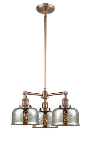 Innovations Franklin Restoration 207-AC-G78 Chandelier Light - Antique Copper Chandeliers best price sale