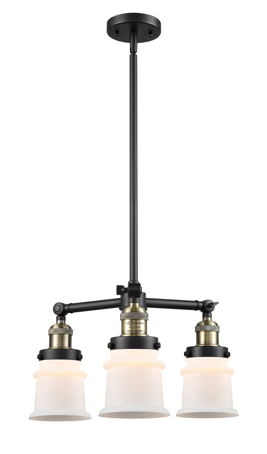 Innovations Franklin Restoration 207-BAB-G181S-LED Chandelier Light - Black Antique Brass Chandeliers best price sale