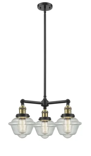 Innovations Franklin Restoration 207-BAB-G534 Chandelier Light - Black Antique Brass Chandeliers best price sale