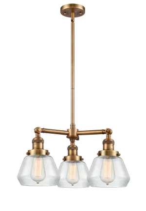 Innovations Franklin Restoration 207-BB-G172-LED Chandelier Light - Brushed Brass Chandeliers best price sale