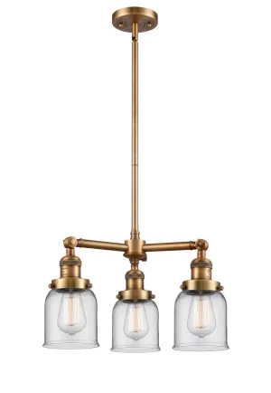 Innovations Franklin Restoration 207-BB-G52 Chandelier Light - Brushed Brass Elegant Chandeliers outlet