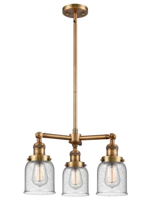 Innovations Franklin Restoration 207-BB-G54-LED Chandelier Light - Brushed Brass Chandeliers best price sale