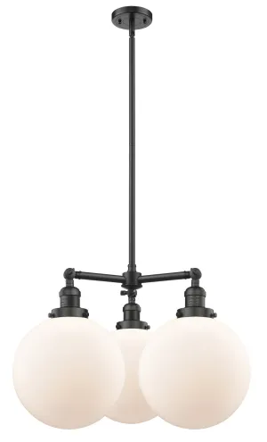 Innovations Franklin Restoration 207-OB-G201-10-LED Chandelier Light - Oil Rubbed Bronze Chandeliers best price sale
