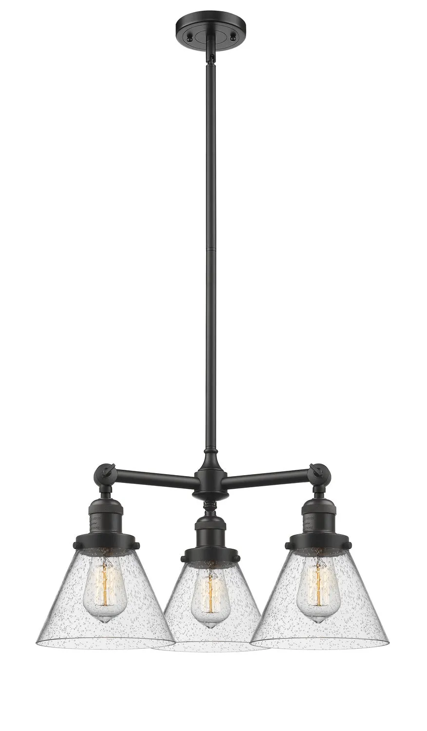 Innovations Franklin Restoration 207-OB-G44 Chandelier Light - Oil Rubbed Bronze Glam Chandeliers online shop