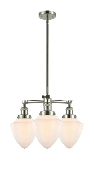 Innovations Franklin Restoration 207-PN-G661-7 Chandelier Light - Polished Nickel Elegant Chandeliers outlet