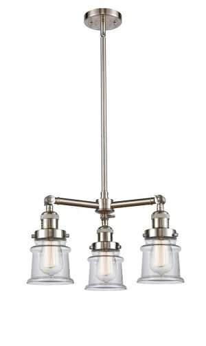 Innovations Franklin Restoration 207-SN-G182S-LED Chandelier Light - Brushed Satin Nickel Elegant Chandeliers outlet