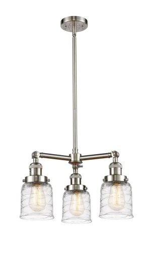 Innovations Franklin Restoration 207-SN-G513-LED Chandelier Light - Brushed Satin Nickel Elegant Chandeliers outlet