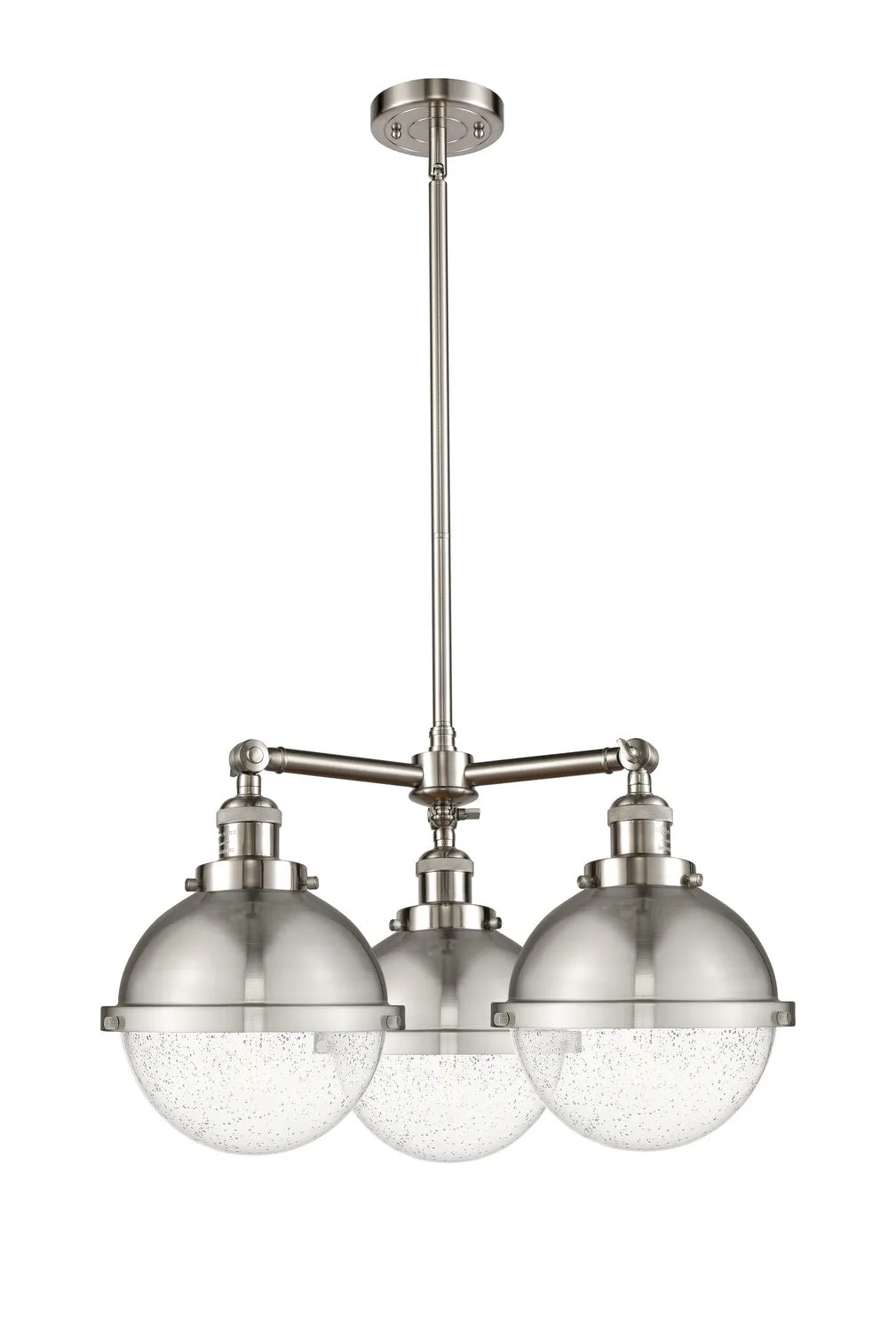Innovations Franklin Restoration 207-SN-HFS-84-SN Chandelier Light - Brushed Satin Nickel Elegant Chandeliers outlet