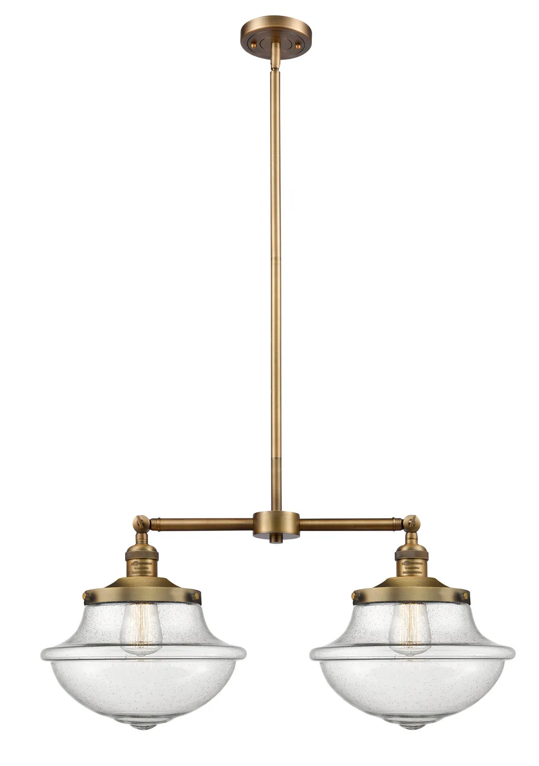 Innovations Franklin Restoration 209-BB-G544 Chandelier Light - Brushed Brass Chic Chandeliers on discount