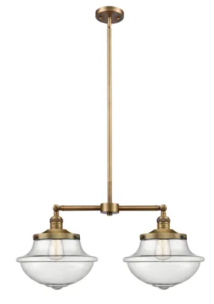 Innovations Franklin Restoration 209-BB-G544 Chandelier Light - Brushed Brass Chic Chandeliers on discount
