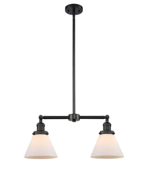 Innovations Franklin Restoration 209-BK-G41 Chandelier Light - Matte Black Chic Chandeliers on discount