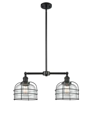 Innovations Franklin Restoration 209-BK-G72-CE Chandelier Light - Matte Black Chic Chandeliers on discount