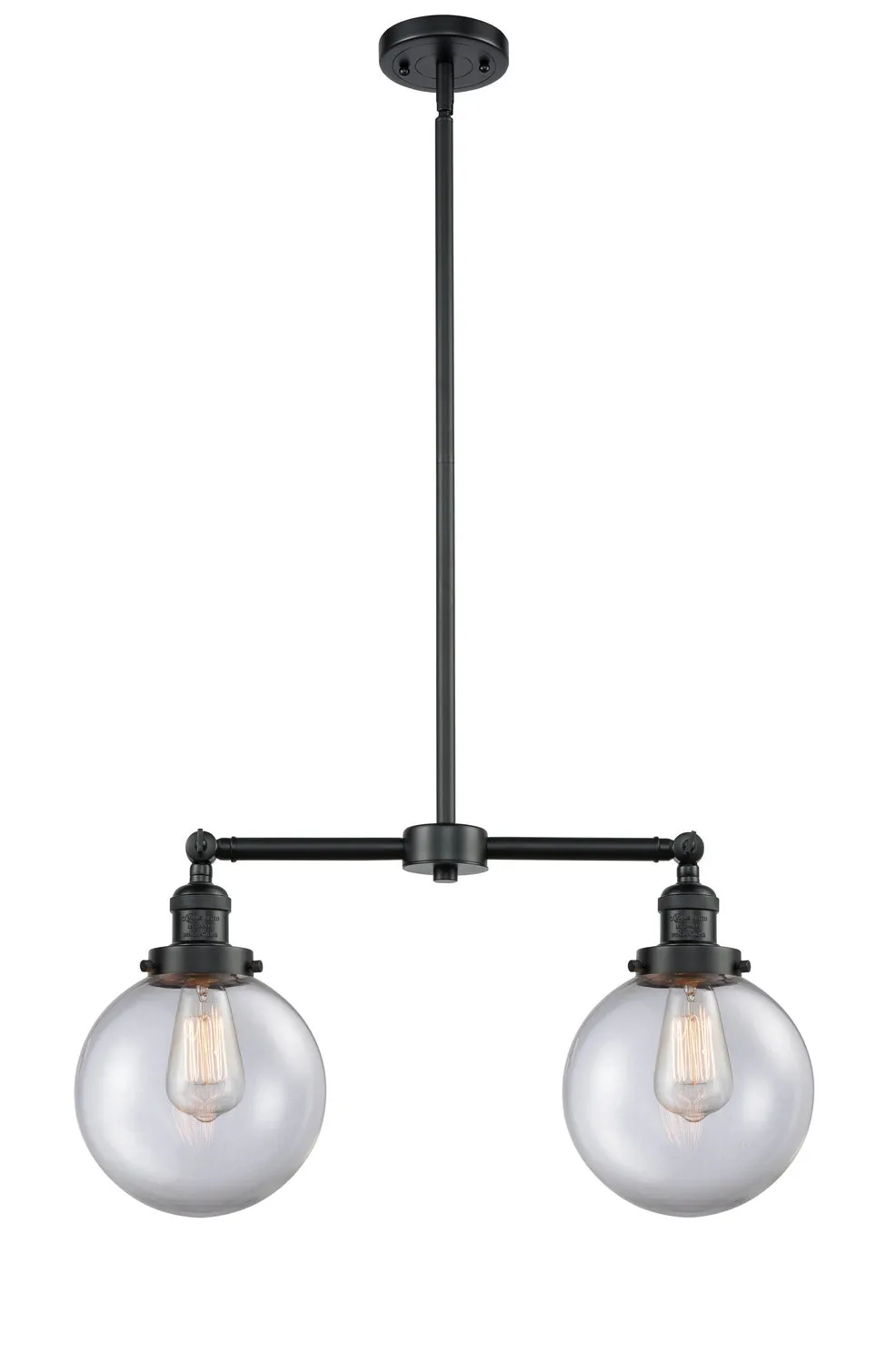 Innovations Franklin Restoration 209-OB-G202-8 Chandelier Light - Oil Rubbed Bronze Glam Chandeliers online shop