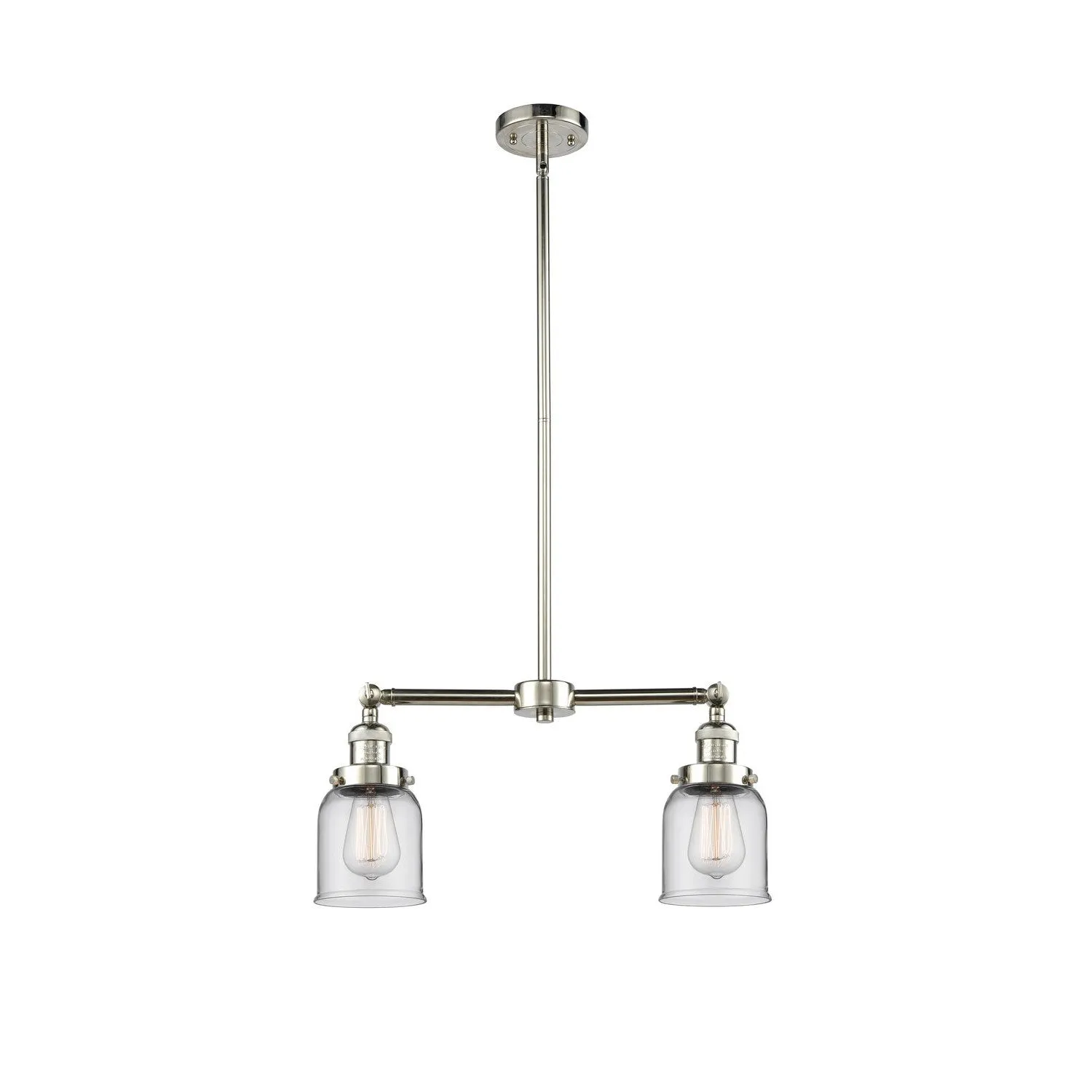 Innovations Franklin Restoration 209-PN-G52 Chandelier Light - Polished Nickel Affordable Chandeliers for home