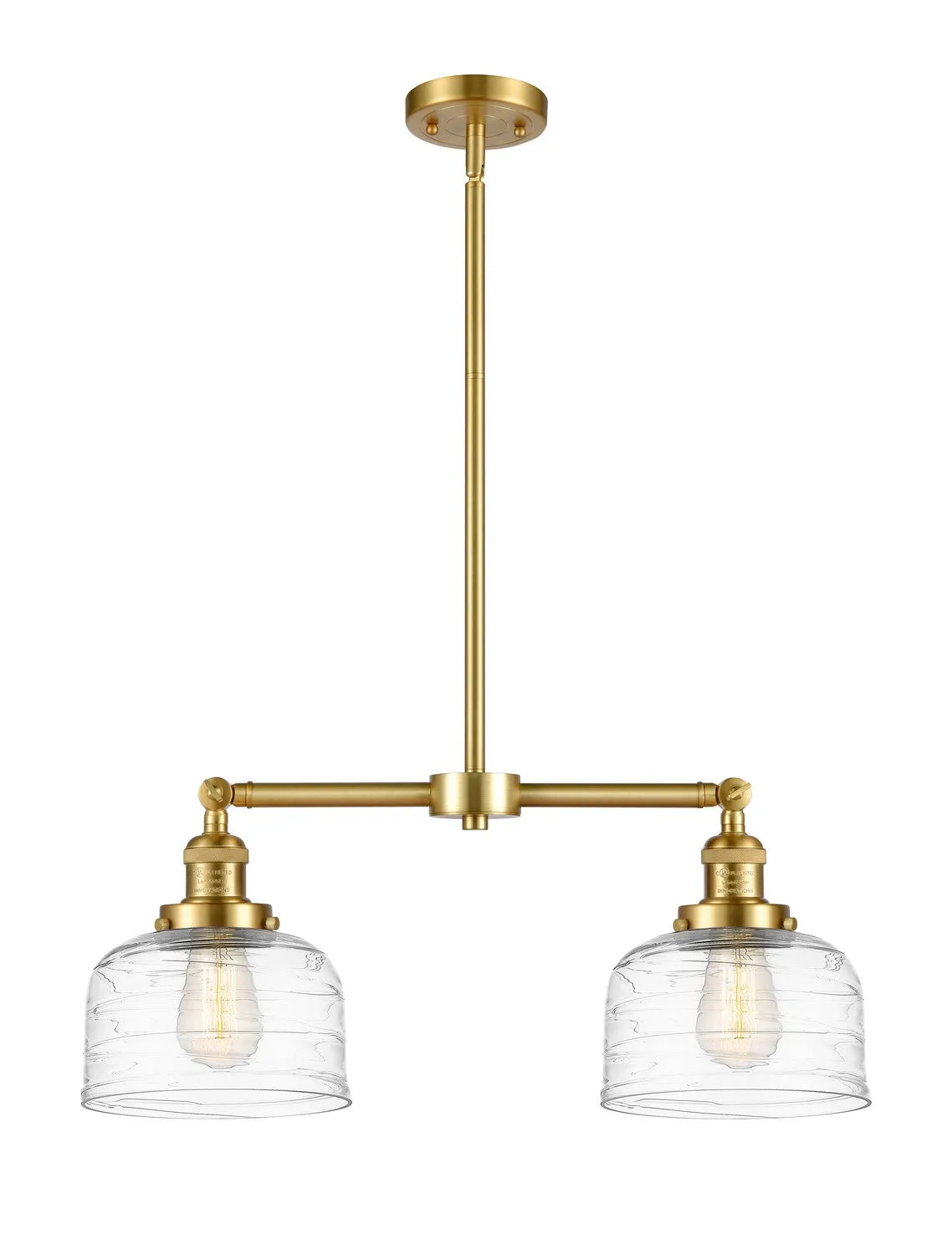 Innovations Franklin Restoration 209-SG-G713 Chandelier Light - Satin Gold Glam Chandeliers online shop