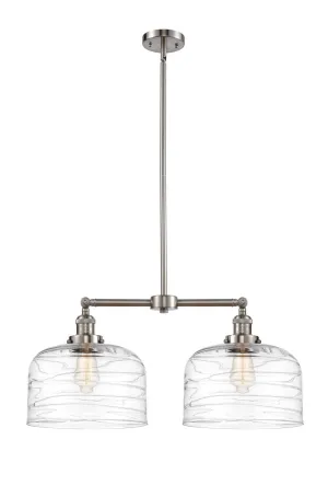 Innovations Franklin Restoration 209-SN-G713-L-LED Chandelier Light - Brushed Satin Nickel Glam Chandeliers online shop