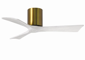 Irene-3H 42"Ceiling Fan Brushed Brass Huggers FANS cheap deals