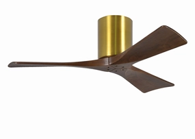Irene-3H 42"Ceiling Fan Brushed Brass Huggers FANS cheap deals