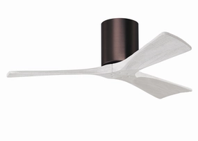 Irene-3H 42"Ceiling Fan Brushed Bronze Huggers FANS cheap deals