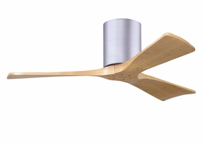 Irene-3H 42"Ceiling Fan Brushed Nickel Huggers FANS outlet store