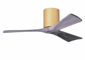 Irene-3H 42"Ceiling Fan Light Maple Huggers FANS outlet store