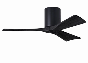 Irene-3H 42"Ceiling Fan Matte Black Huggers FANS cheap deals