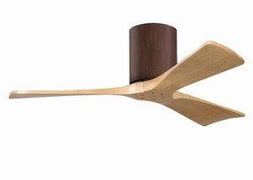 Irene-3H 42"Ceiling Fan Walnut Huggers FANS outlet store