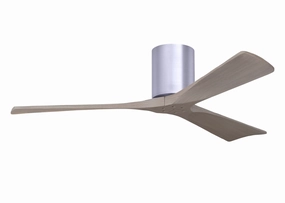 Irene-3H 52"Ceiling Fan Brushed Nickel Huggers FANS outlet store