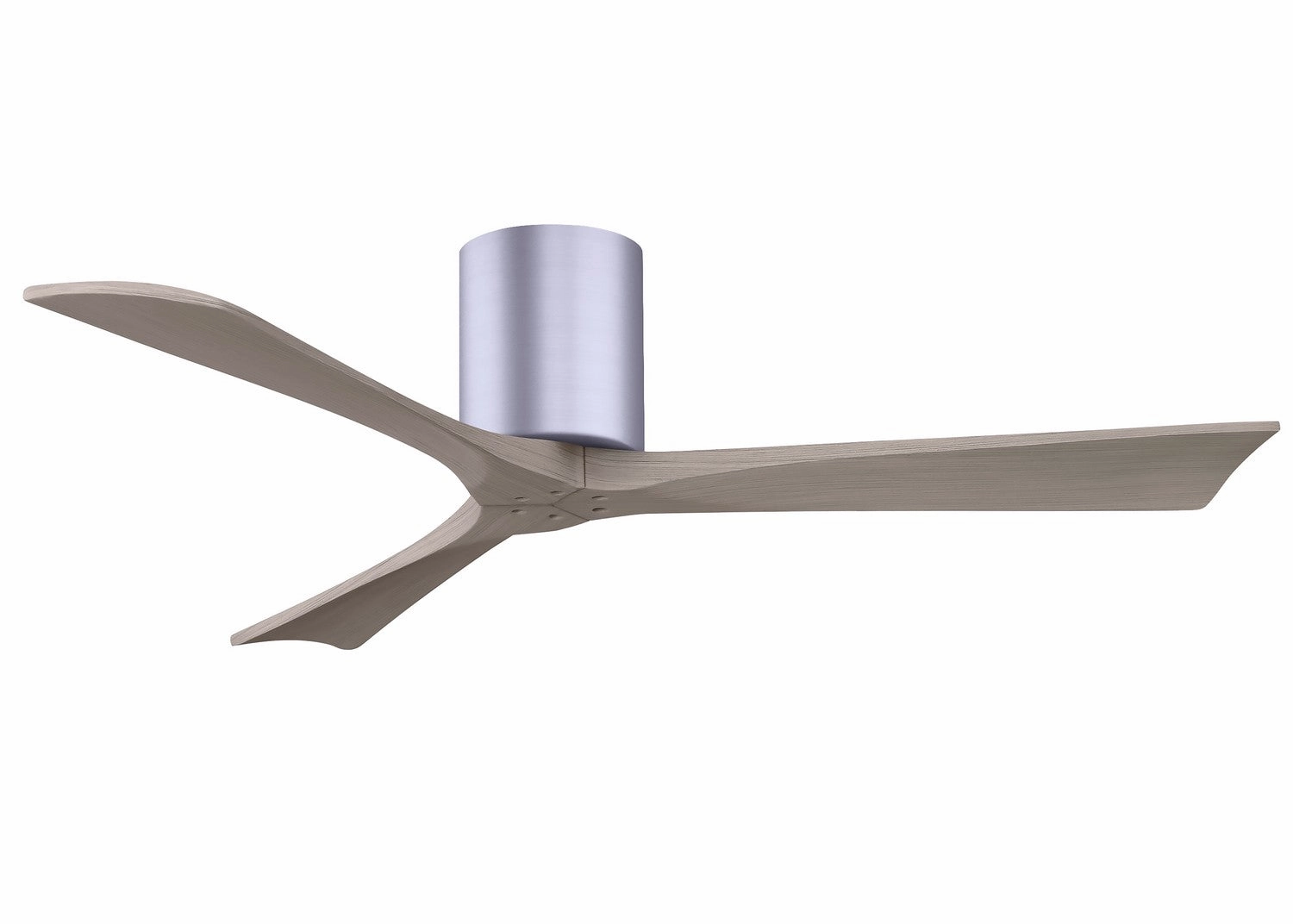 Irene-3H 52"Ceiling Fan Brushed Nickel Huggers Fans low price shop