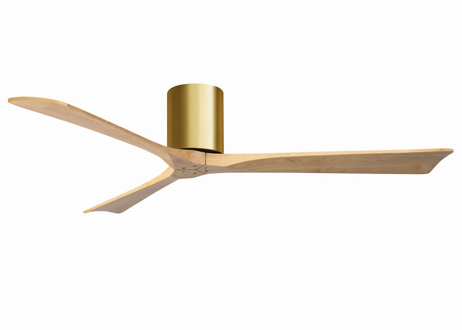 Irene-3H 60"Ceiling Fan Brushed Brass Huggers Fans low price shop