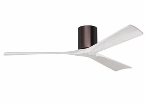 Irene-3H 60"Ceiling Fan Brushed Bronze Huggers FANS cheap deals