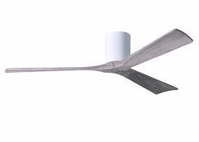 Irene-3H 60"Ceiling Fan Gloss White Huggers FANS cheap deals