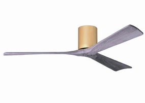 Irene-3H 60"Ceiling Fan Light Maple Huggers FANS outlet store