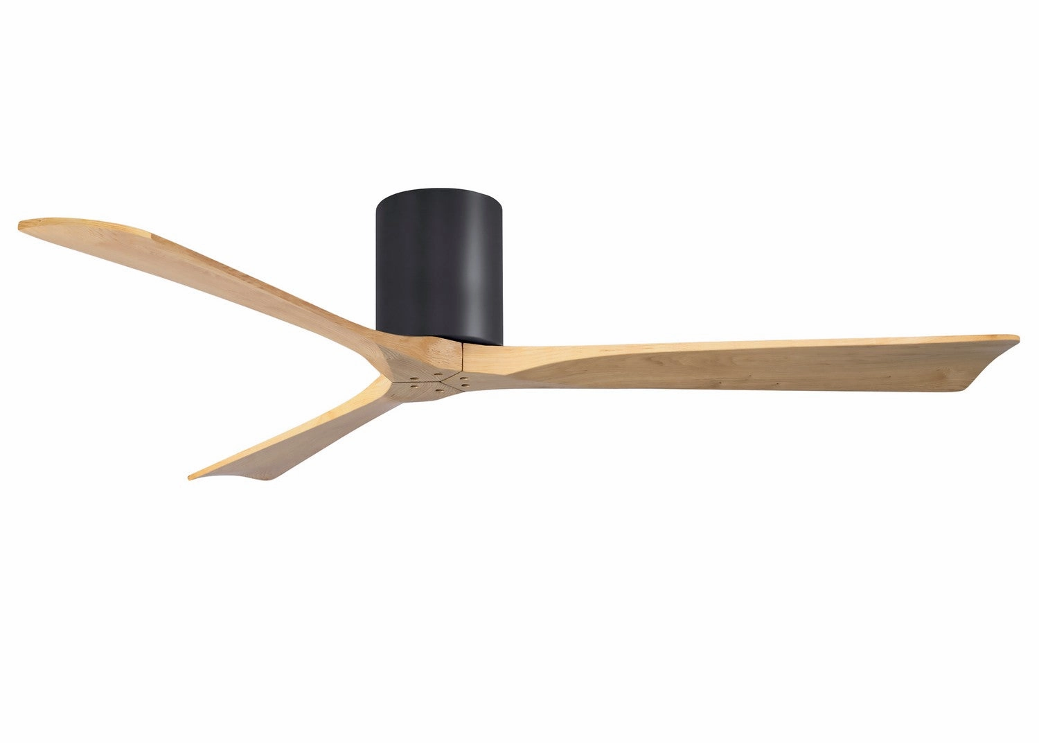 Irene-3H 60"Ceiling Fan Matte Black Huggers Fans low price shop