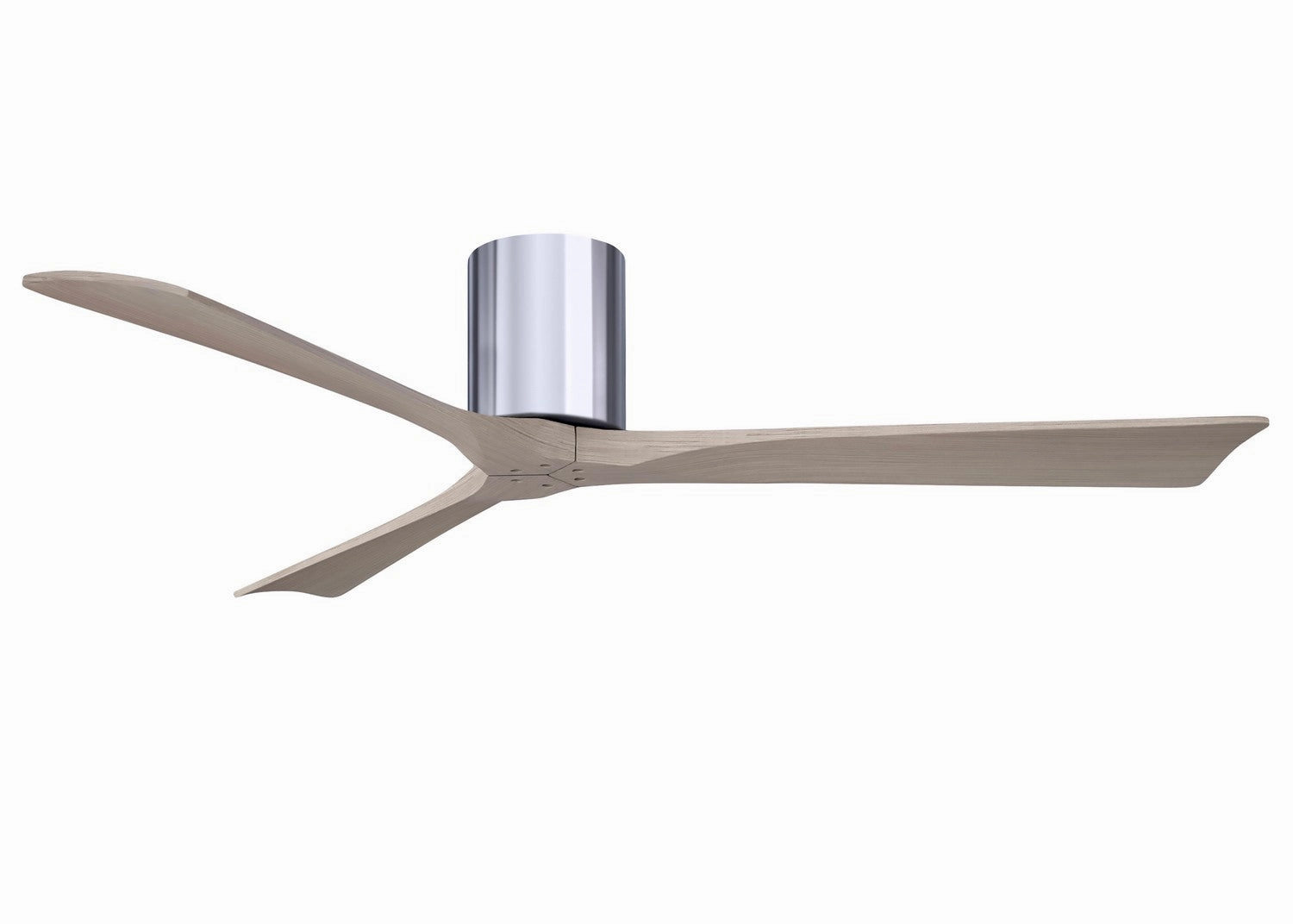 Irene-3H 60"Ceiling Fan Polished Chrome Huggers Fans low price shop