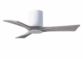 Irene-3HLK 42"Ceiling Fan Gloss White Huggers FANS cheap deals