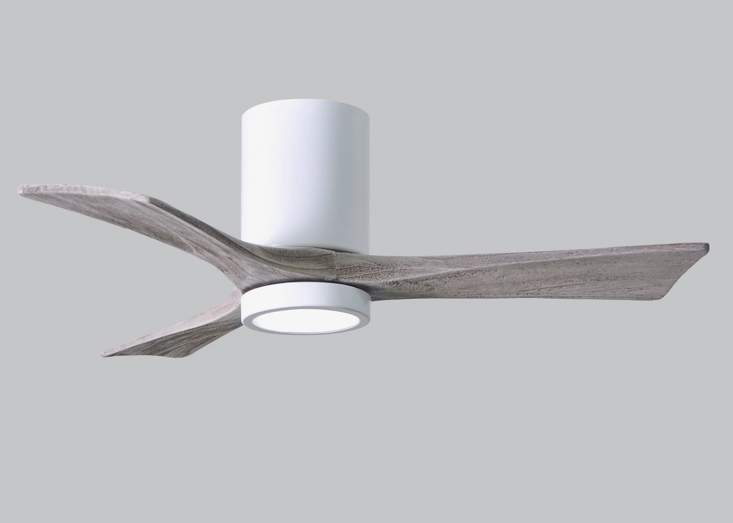 Irene-3HLK 42"Ceiling Fan Gloss White Huggers flush mount fans deals