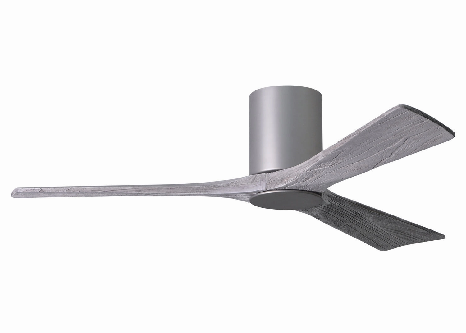Irene-3HLK 52"Ceiling Fan Brushed Nickel Huggers flush mount fans deals