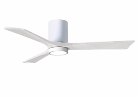 Irene-3HLK 52"Ceiling Fan Gloss White Huggers FANS cheap deals
