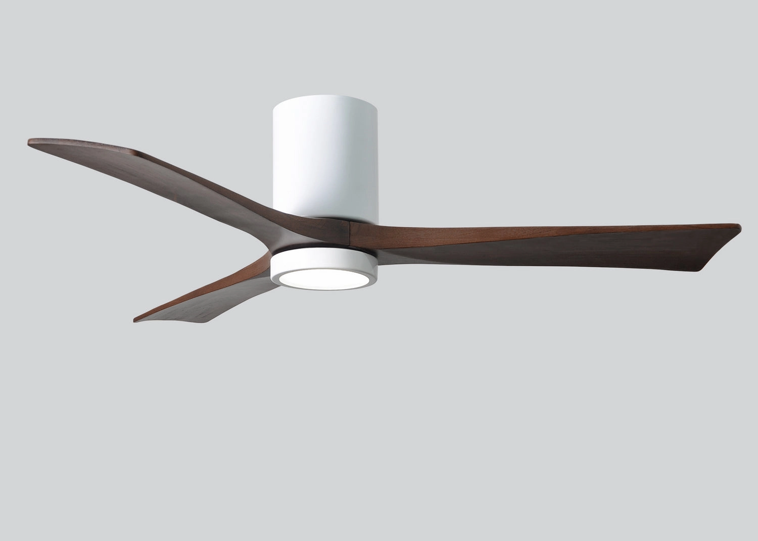 Irene-3HLK 52"Ceiling Fan Gloss White Huggers flush mount fans deals