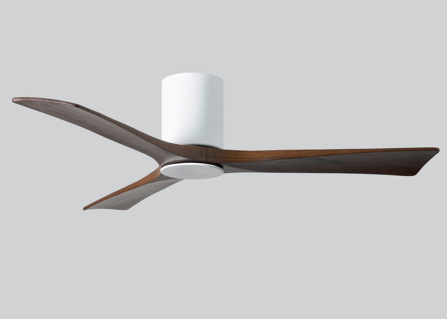 Irene-3HLK 52"Ceiling Fan Gloss White Huggers flush mount fans deals