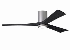 Irene-3HLK 60"Ceiling Fan Brushed Nickel Huggers FANS cheap deals