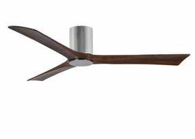 Irene-3HLK 60"Ceiling Fan Polished Chrome Huggers FANS cheap deals