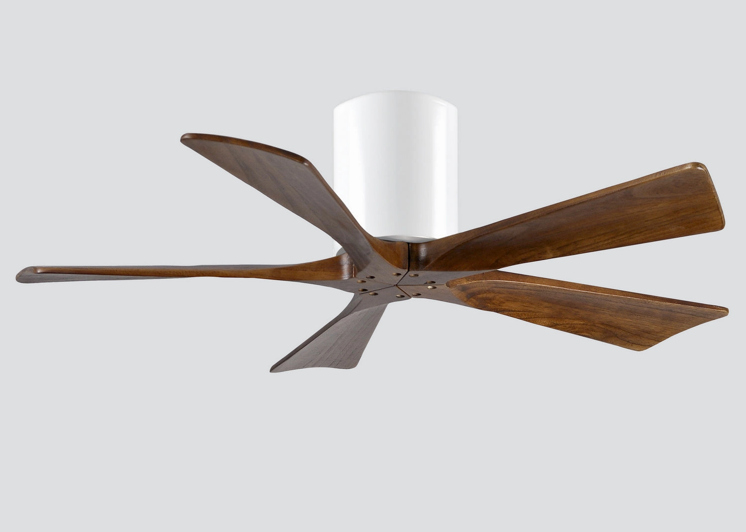 Irene-5H 42"Ceiling Fan Gloss White Compact Huggers ceiling fans sale