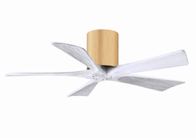 Irene-5H 42"Ceiling Fan Light Maple Huggers FANS outlet store
